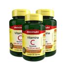 Kit 3 Vitaminas C Revestida 100% IDR 60 Capsulas Maxinutri