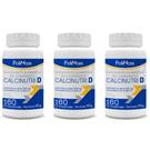 Kit 3 Vitaminas D para Ossos Calcinutri D 1250MG 400UI 180 Cápsulas Kit 3 Vitaminas D para Ossos Calcinutri D 1250MG 400UI 180 Cápsulas