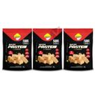 Kit 3 Wafer Protein Amendoim Com Proteina Zero Lactose Diet 35g