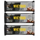 Kit 3 Whey Bar Creamy Barra Proteica 15g De Proteína Chocolate 38g Probiótica