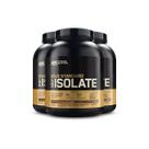 Kit 3 Whey Gold Isolate Optimum Nutrition Chocolate 2.36Kg
