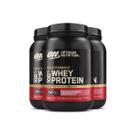 Kit 3 Whey Gold Standard Optimum Nutrition Morango 907g Kit 3 Whey Gold Standard Optimum Nutrition Morango 907g
