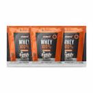 Kit 3 whey protein 100% 21g proteina creme de coco sache