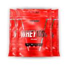 Kit 3 Whey Protein 100% Puro Integral Medica Baunilha 900g