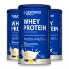 Kit 3 Whey Protein Concentrado Catarinense 450g Baunilha