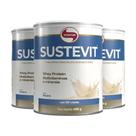 Kit 3 Whey Protein Sustevit 400g Neutro Vitafor