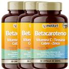 Kit 3 x Betacaroteno Com Vitamina C, Tirosina, Zinco 90 Cápsulas