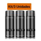 Kit 3 x Fibra Natural Queratina em Pó Capilar 27,5g Várias Cores