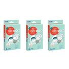 Kit 3 Xô Febre Adesivo Compressas Alivio Febre Likluc Refrescante