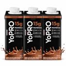 Kit 3 YoPRO Chocolate UHT 15g de Proteínas 250ml
