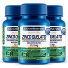 Kit 3 Zinco Quelato Catarinense 30 cápsulas