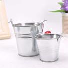 Kit 30 Balde Alumínio Prata p/ Decoração/Lembrancinhas/Flor