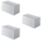 Kit 30 Buchas Esponjas De Fibra Branca Para Limpeza LEVE Uso Geral