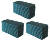 Kit 30 Buchas Esponjas De Fibra Verde Para Limpeza PESADA