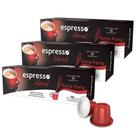 Kit 30 Cápsulas de Café Espresso Blend Sabor Extra Forte Compatíveis com Nespresso