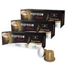 Kit 30 Cápsulas de Café Espresso Blend Sabor Gourmet Compatíveis com Nespresso