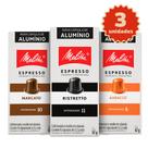 Kit 30 Cápsulas Melitta - Ristretto, Marcato e Audacce