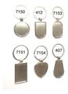 Kit 30 Chaveiro Metal Para Personalizar/