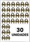 KIT 30 CONECTORES PARA HASTE DE ATERRAMENTO GTDU PA30 - 5/8 - Alta Resistência e Durabilidade