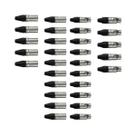 Kit 30 Conectores Xlr 15 Plug Macho + 15 Plug Fêmea 3 Polos Wireconex WC-1013 WC-1003