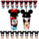 Kit 30 Copo Mickey e Minnie Com Orelhas para Aniversário Infantil
