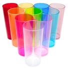 Kit 30 Copos Long Drink Colorido De Acrílico 330 Ml festa evento corporativo Kit 30 Copos Long Drink Colorido De Acrílico 330 Ml festa evento corporativo