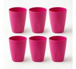 Kit 30 Copos Plásticos Color 330ml Festas Churrascos Aniversários Creche Escola