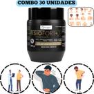 Kit 30 Cremes Potes Massageadores Fisiofort Premium Extra-Forte