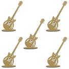 Kit 30 Enfeite de Mesa Guitarra SG C/ Base 19cm Madeira MDF