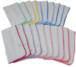 Kit 30 Fralda 70x70cm Com Faixa Pinte E Borde - Com Picueta