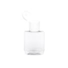 Kit 30 Frascos Pet 35ml Quadrado com Tampa Flip Top para Álcool em Gel e Cremes -