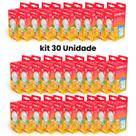 Kit 30 Lâmpadas Led Bulbo 9w 6500k Luz Branca Frio 110v 220v Branco frio