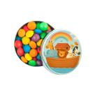 Kit 30 Latinhas Lembrancinhas Arca de Noé Cor: Prateado