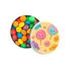 Kit 30 Latinhas Lembrancinhas Balas e Pirulitos Cor: Prateado