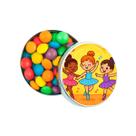 Kit 30 Latinhas Lembrancinhas Balé Cor: Prateado