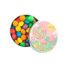 Kit 30 Latinhas Lembrancinhas Candy Color Cor: Prateado