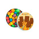 Kit 30 Latinhas Lembrancinhas Chocolates Cor: Prateado