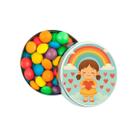 Kit 30 Latinhas Lembrancinhas Chuva de Amor Cor: Prateado