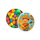 Kit 30 Latinhas Lembrancinhas Festa Mexicana Cor: Prateado
