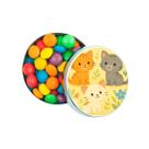 Kit 30 Latinhas Lembrancinhas Gatinhos Cor: Prateado