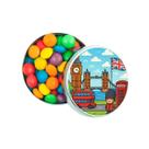 Kit 30 Latinhas Lembrancinhas Londres Cor: Prateado