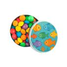 Kit 30 Latinhas Lembrancinhas Peixinhos Coloridos Cor: Prateado