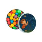 Kit 30 Latinhas Lembrancinhas Telescópio Kids Cor: Prateado