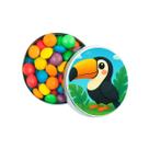 Kit 30 Latinhas Lembrancinhas Tucano Cor: Prateado