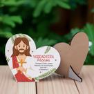 Kit 30 Lembrancinhas Pascoa MDF Coracao Contornado Kit 30 Lembrancinhas Pascoa MDF Coracao Contornado