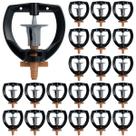 Kit 30 Microaspersores Bailarina MF2 76 LPH Horta Jardim Irrigação Uniforme e Econômica