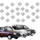 Kit 30 Peças Grampos Porta Fiat Uno Elba Fiorino Premio