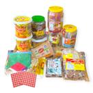 Kit 30 pessoas Doces diversos para festa caipira junina