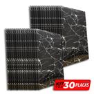 Kit 30 Placa Adesiva Parede Painel Mármore Preto 30x60cm Premium Kit 30 Placa Adesiva Parede Painel Mármore Preto 30x60cm Premium