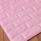 Kit 30 Placas 3D Tijolo Rosa 70x77 Adesivo Autocolante Decoração Quarto Sala Banheiro